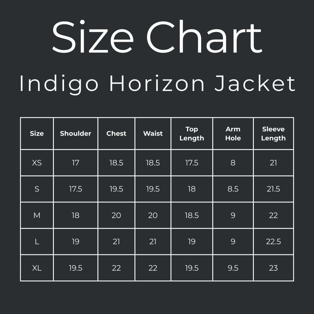 ZYNK | Indigo Horizon Jacket