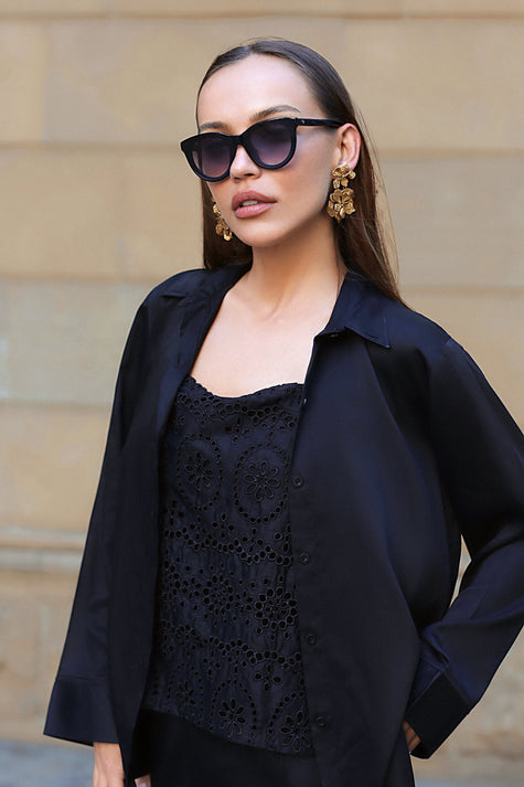 ZYNK I Eternal Noir Blouse