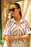 ZYNK I Lavender Mirage Shirt