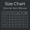 ZYNK I Eternal Noir Blouse