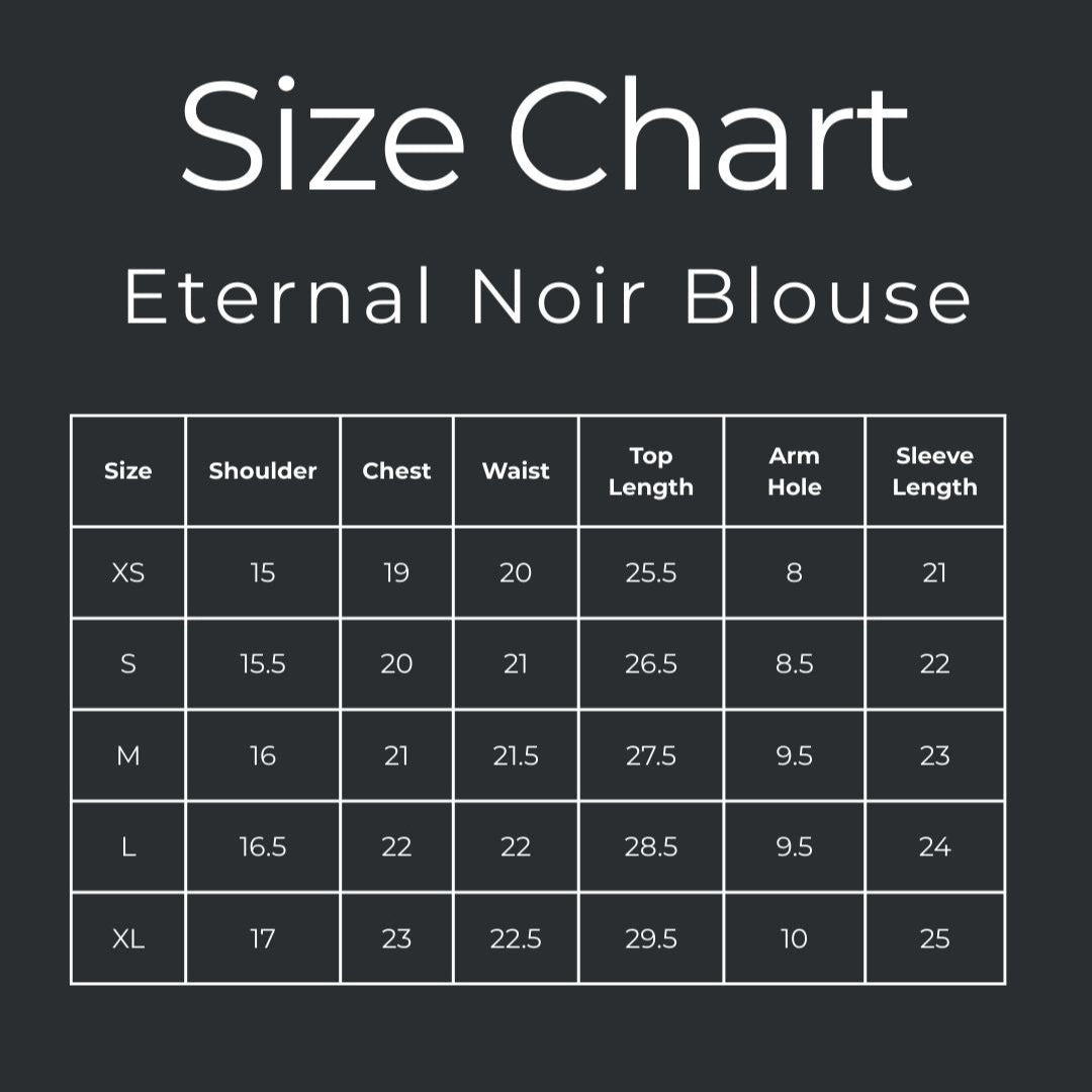 ZYNK I Eternal Noir Blouse