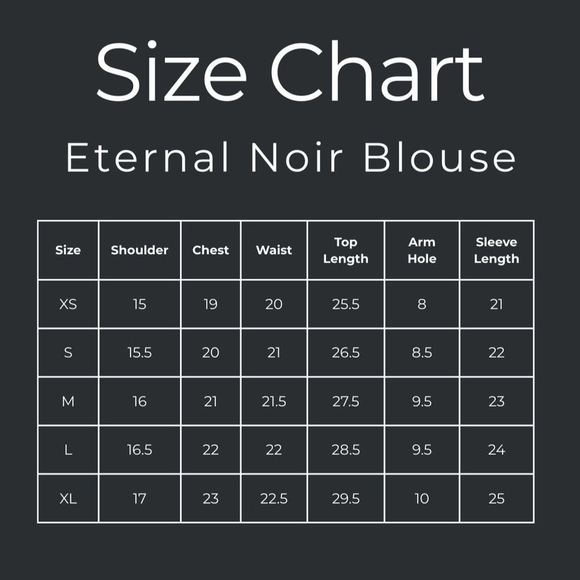 ZYNK I Eternal Noir Blouse