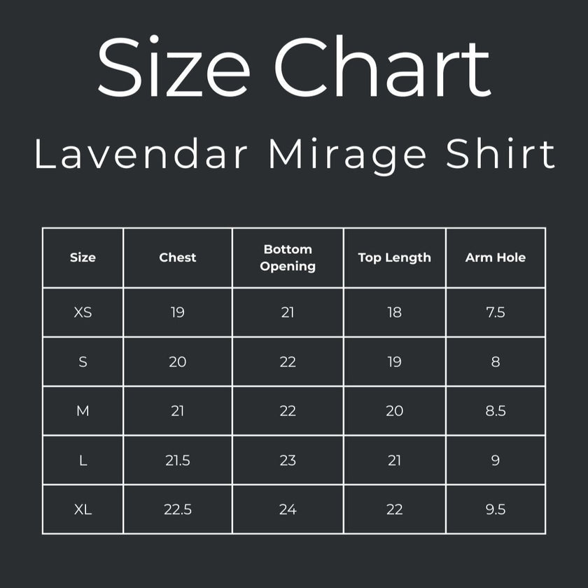ZYNK I Lavender Mirage Shirt