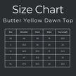 ZYNK I Butter Yellow Dawn Top