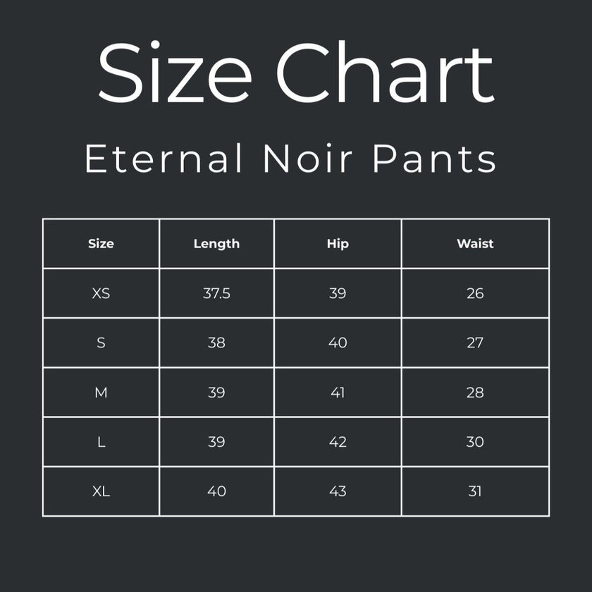 ZYNK I Eternal Noir Pants